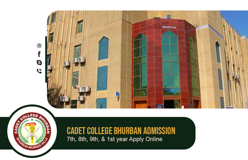 Cadet College Bhurban Murree Admission 7th 8th 9th & 1st year