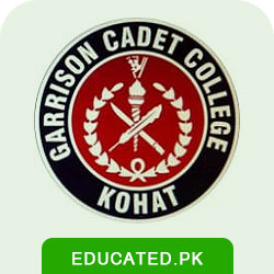 Garrison Cadet College Kohat Result 8th Class & 1st Year