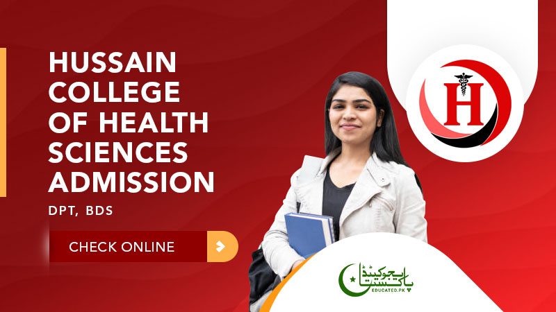 Hussain College Of Health Sciences Admission 2024 Last Date