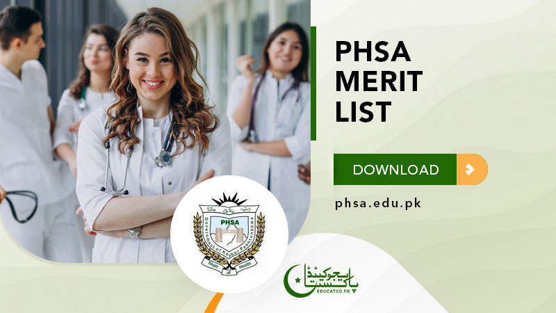 PHSA Merit List 2024 Nursing Shortlisted Candidates