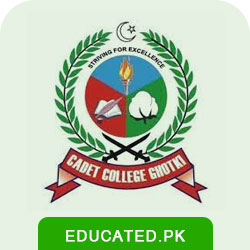Cadet College Ghotki Admission 7th 8th 1st Year