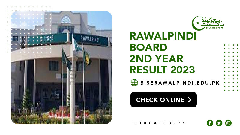 Rawalpindi Board 2nd year Supplementary Result 2024
