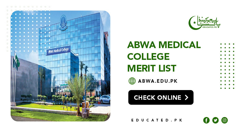 Abwa Medical College Merit List 2024