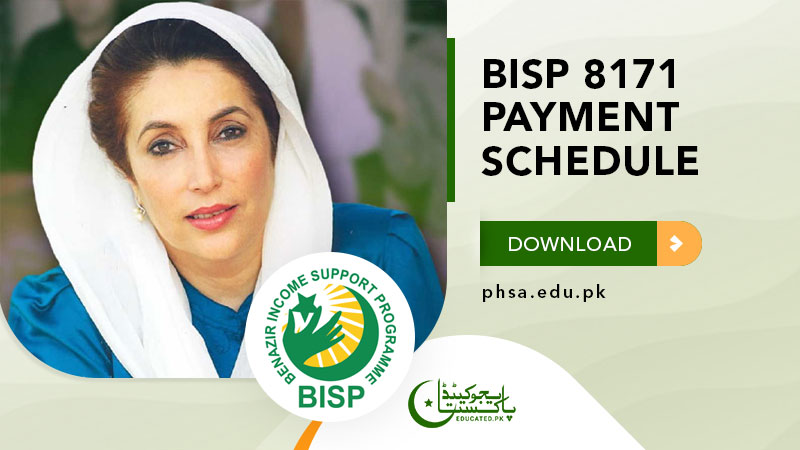 BISP 7181 Payment Schedule 9000 for registered people 2024