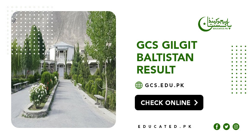 GCS Gilgit Baltistan Result 2024 