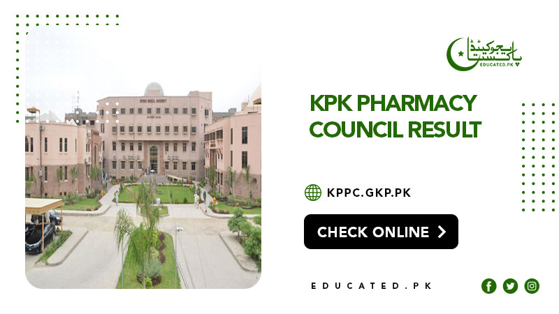 KPK Pharmacy Council Result 2024