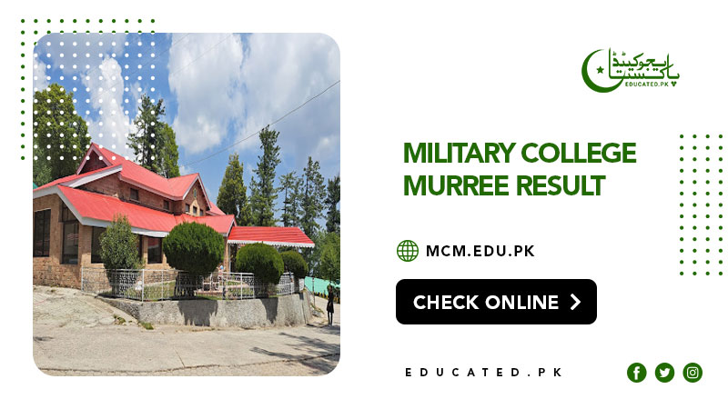 Military College Murree MCM Result 2024