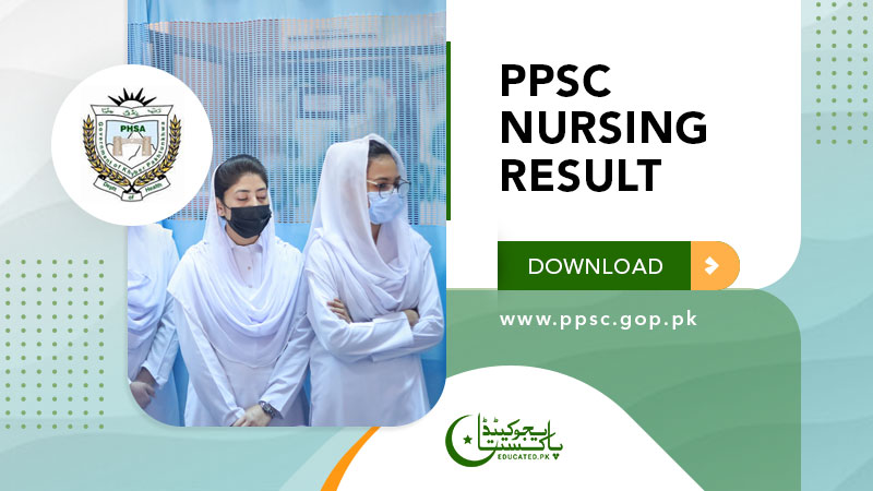 PPSC Nursing Result 2024