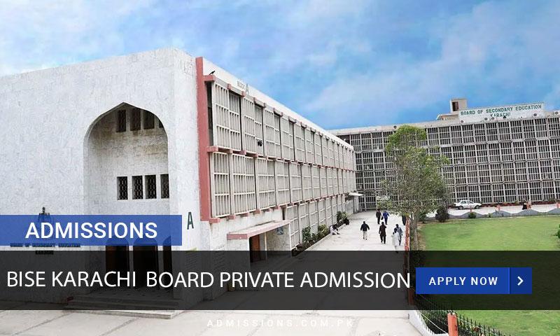 Bise Karachi Private Admissions