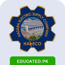 Hazara Electric Supply Company HAZECO Jobs