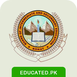BISE Kohat Board HSSC 2nd Annual Improvement Result