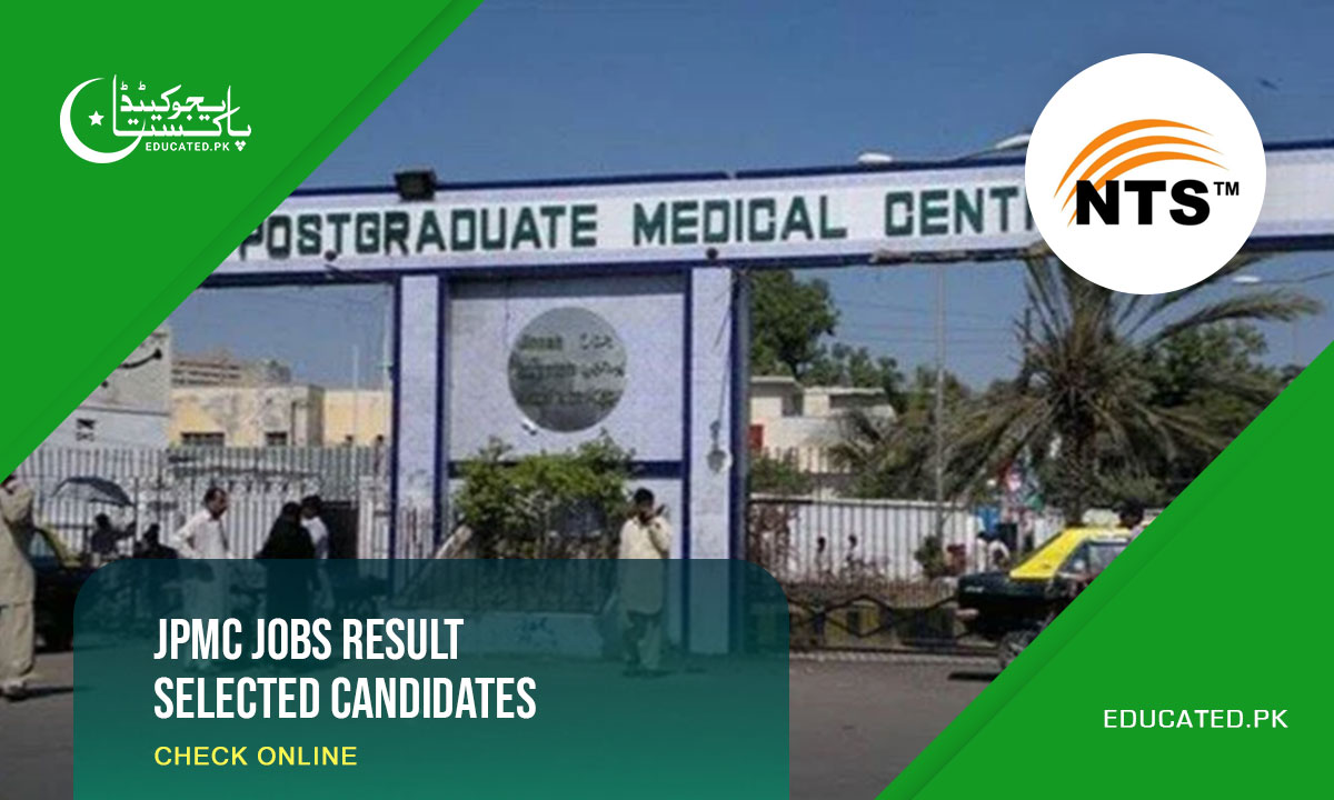 JPMC Jobs Result Selected Candidates