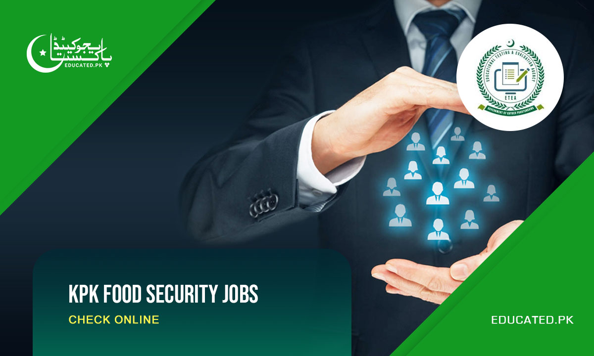 Khyber Pakhtunkhwa KPK Food Security Support Project Jobs