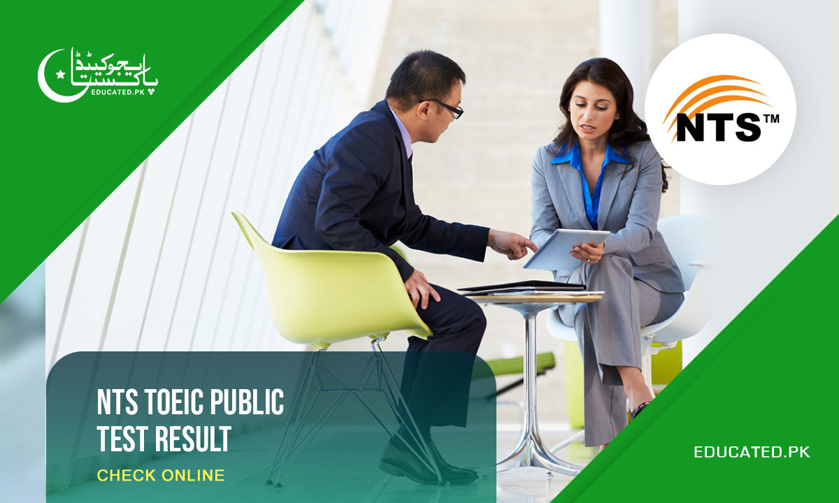 NTS TOEIC Public Test Result Selected Candidates