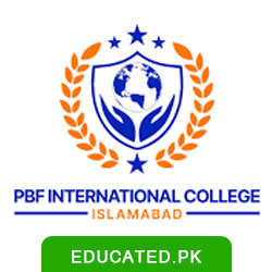 PBF International College for Boys & Girls Islamabad logo