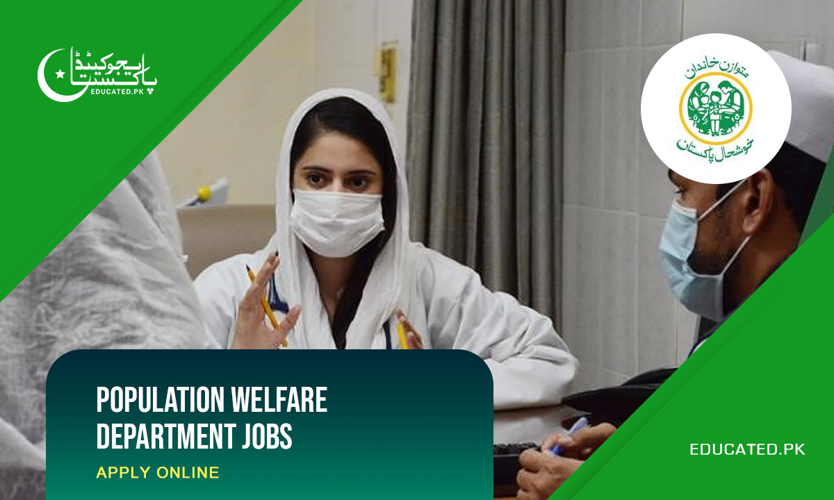 Population Welfare Department Punjab Jobs Feature Image