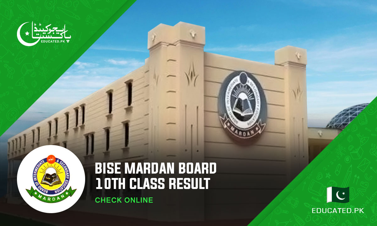 BISE Mardan 10th Class Result