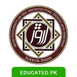 aror university of art architecture design and heritage sukkur logo
