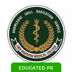 cmh kharian medical college kharian logo